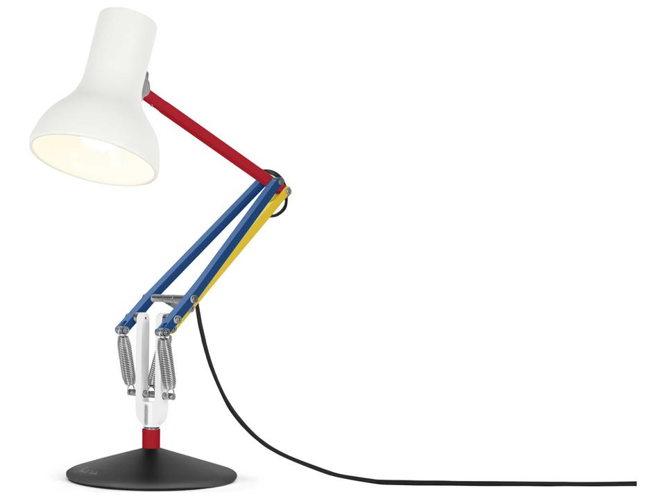 Type 75 Mini Desk Lamp Alpine White Balanced Arm Task Light