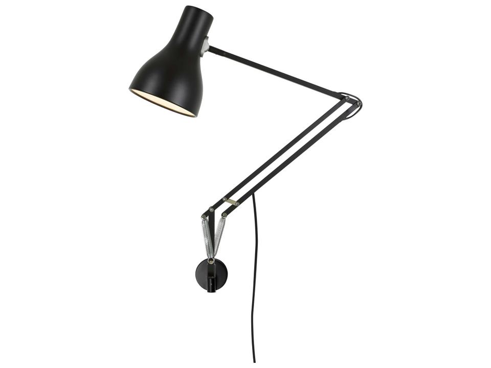 Type 75 Wall Light in Jet Black