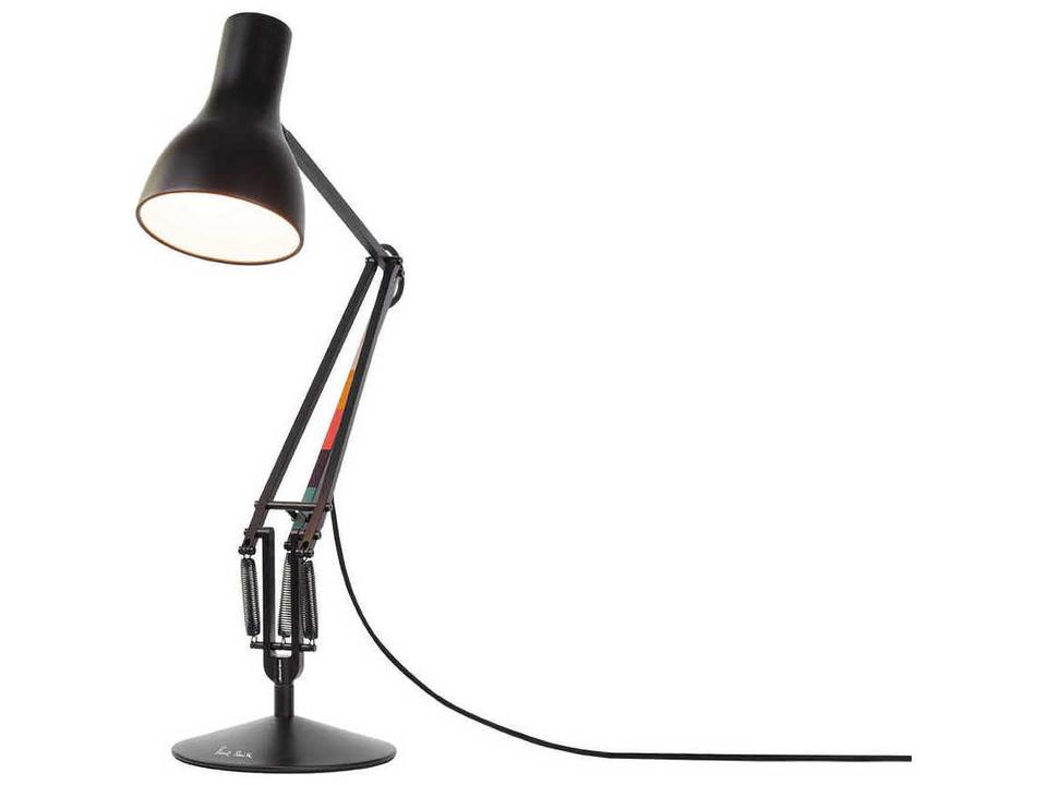 Type 75 Mini Desk Lamp Jet Black Adjustable Task Light