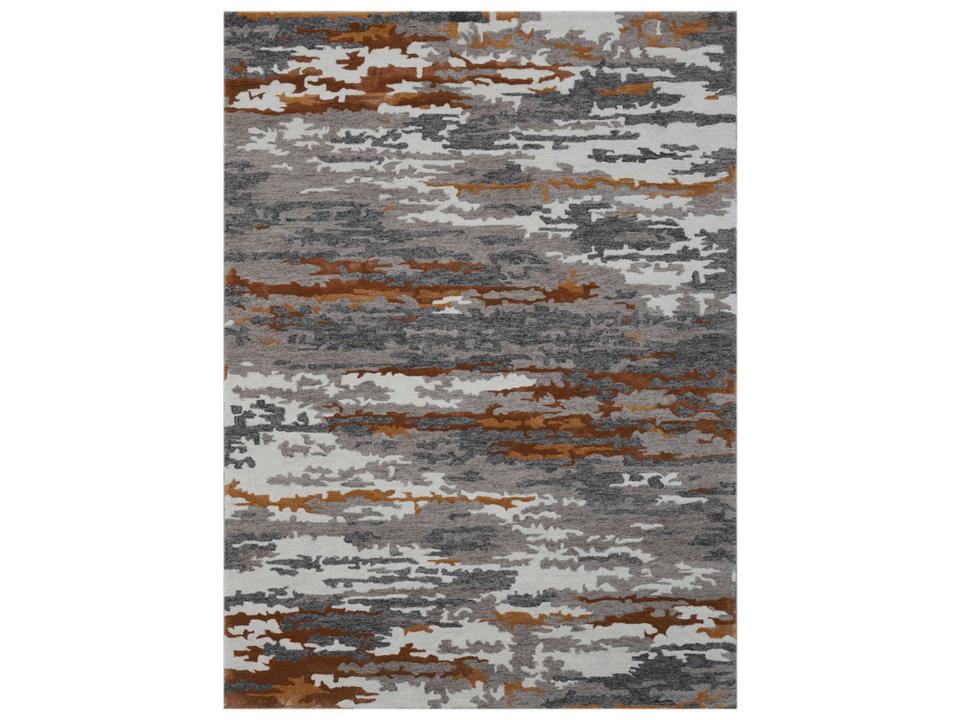 Abstract ABS-3 Hand-Tufted Wool and Viscose Area Rug
