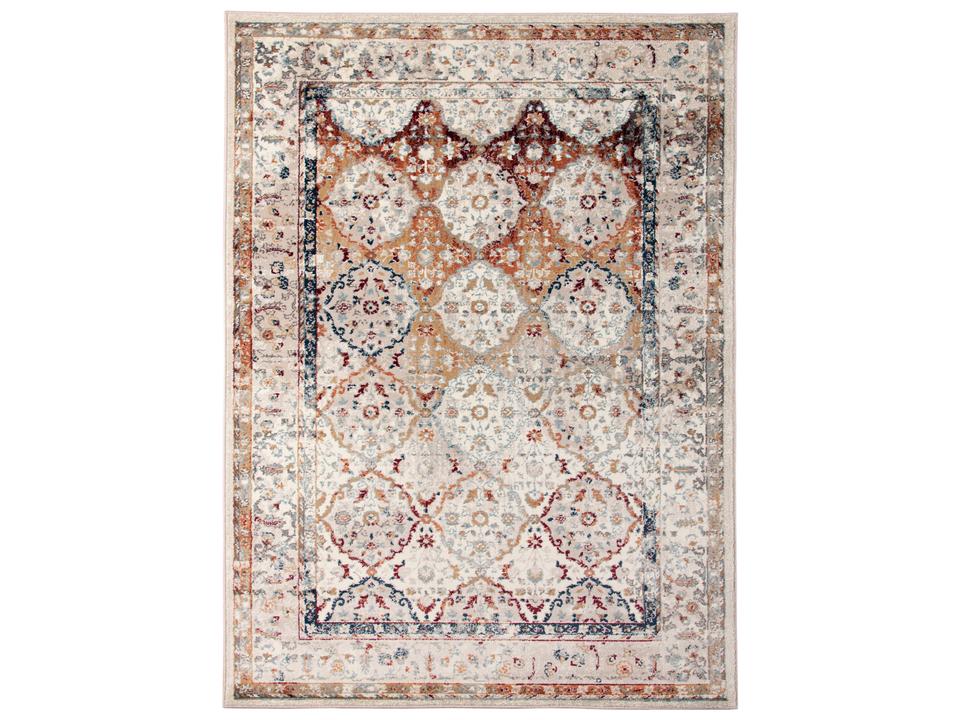 Allure Collection Power-Loomed Area Rug Ivory Multi
