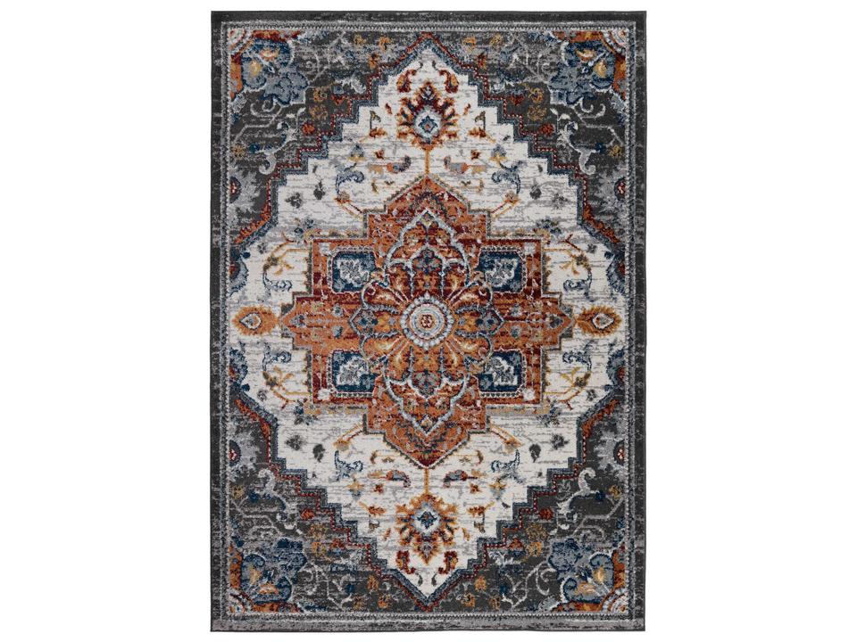 Alexandria Polypropylene Power-Loomed Area Rug in Multi