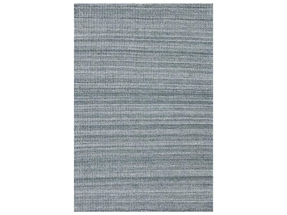 Atlantic ATN-3 Hand-Woven Indoor Outdoor Area Rug in Metallic Gray