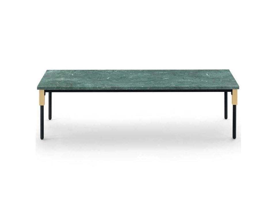 Match Rectangular Marble Coffee Table