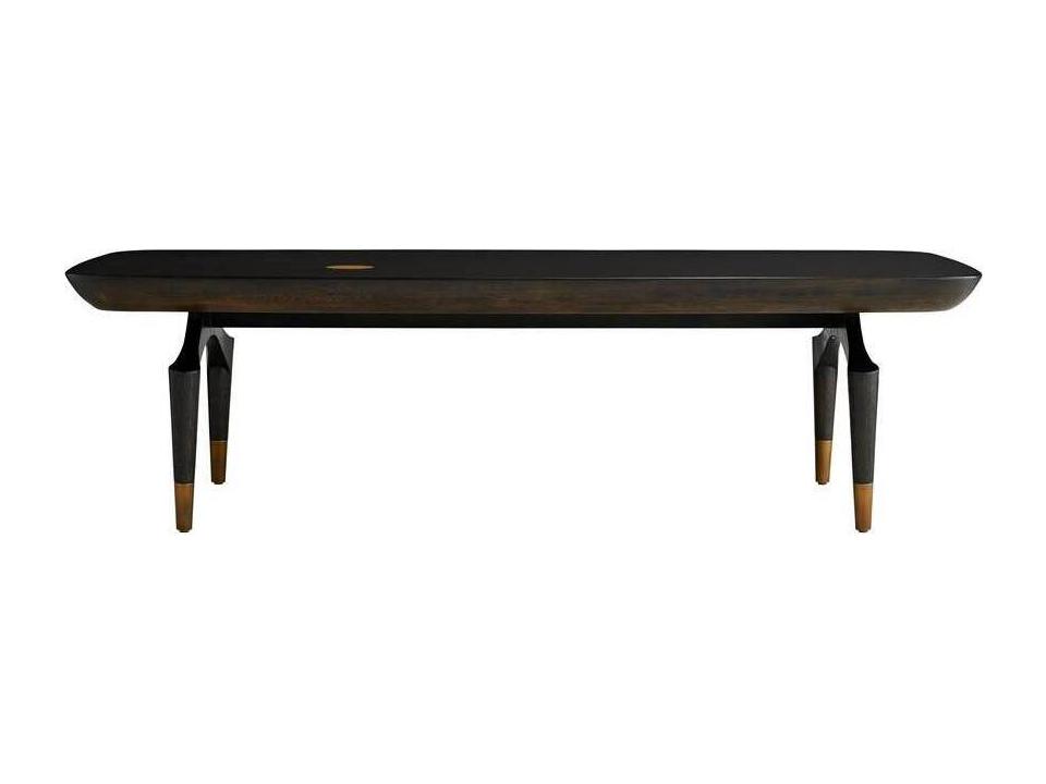 Wagner Rectangle Coffee Table in Umber Oak Wood