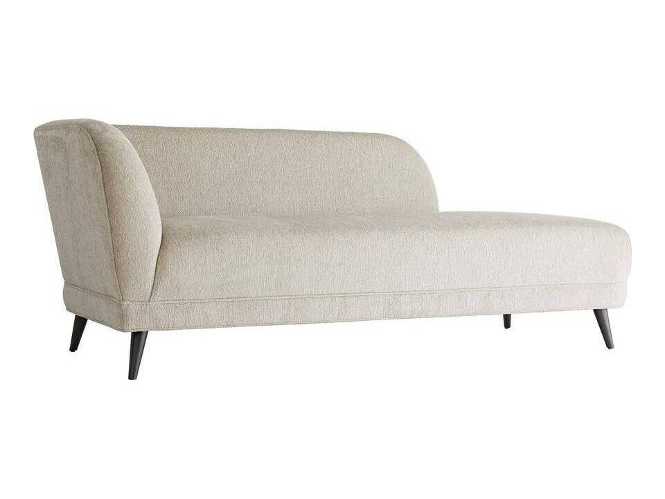 Catalina Chaise Stone Boucle with Grey Ash Legs