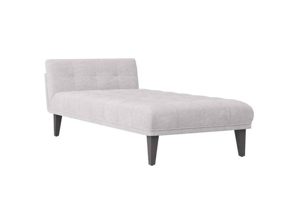 Phaedra Chaise Platinum Boucle Upholstered Lounge