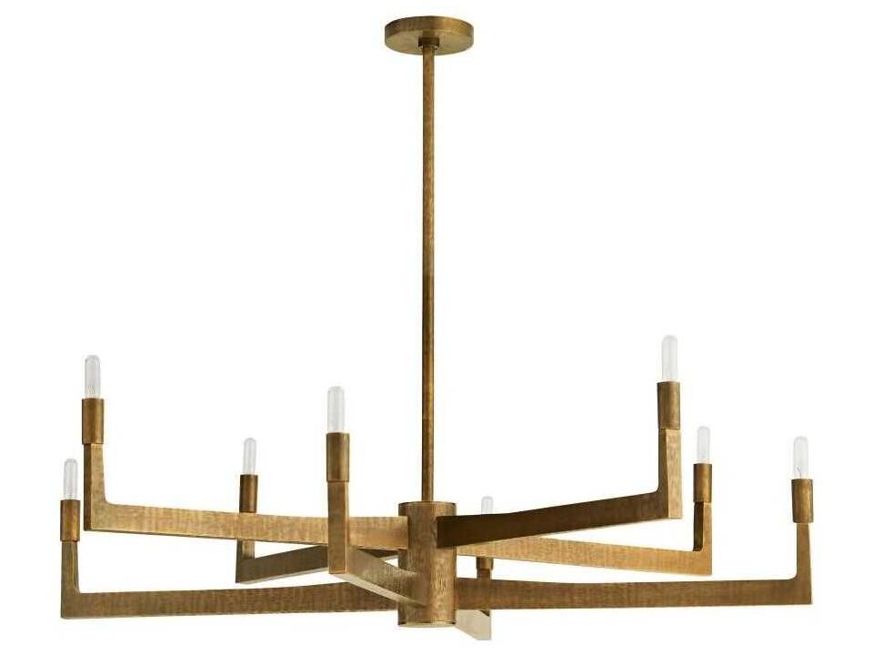 Griff Chandelier Modern Solid Steel