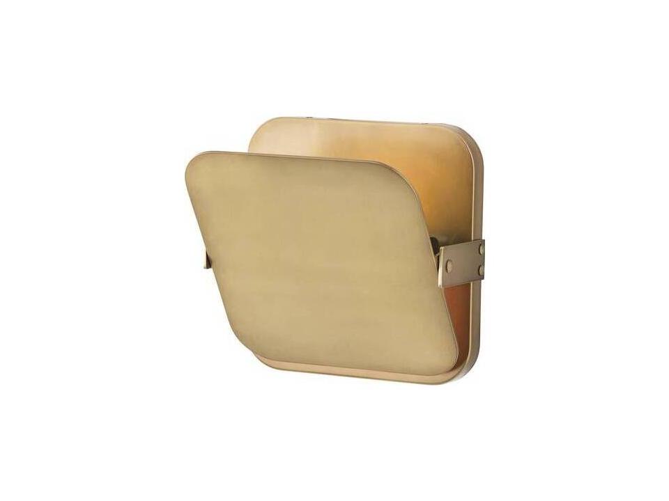 Mercury 1-Light Pivoting Wall Sconce in Antique Brass