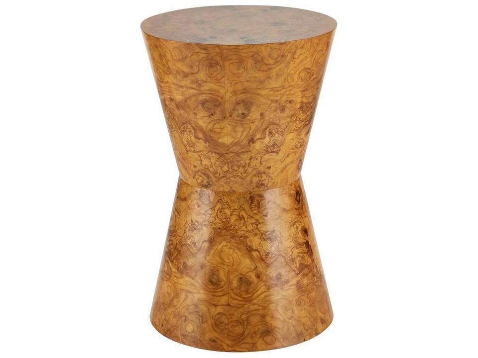 Costello Accent Table Blonde Burl Veneer