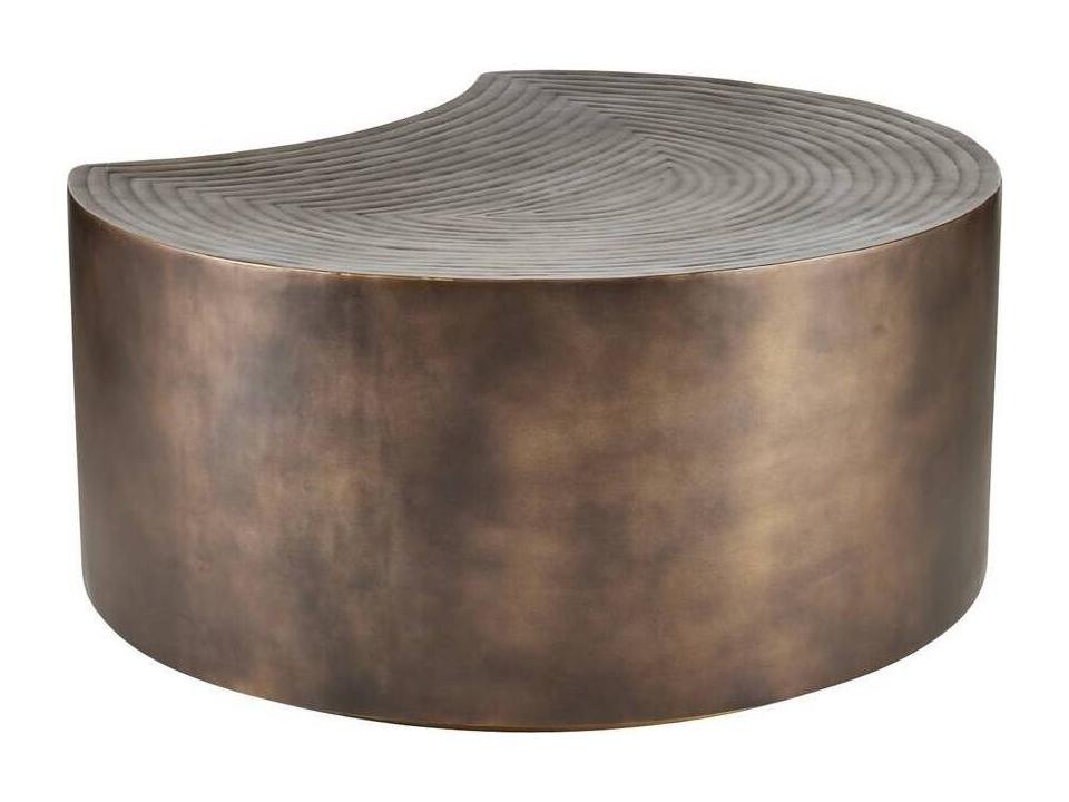 Cullen Eclipse Coffee Table in Antique Bronze Iron
