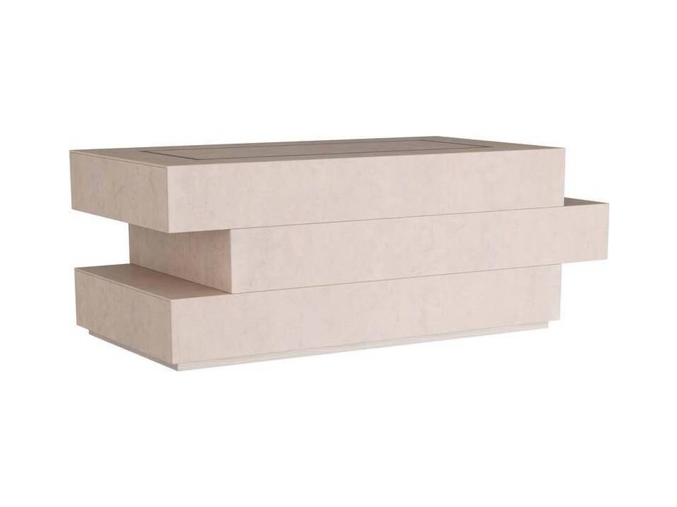 Wilkinson Rectangle Coffee Table in Greige Maple Veneer