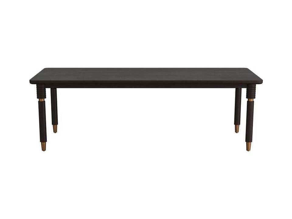 Andrade Rectangle 96-Inch Dining Table in Umber Oak Veneer