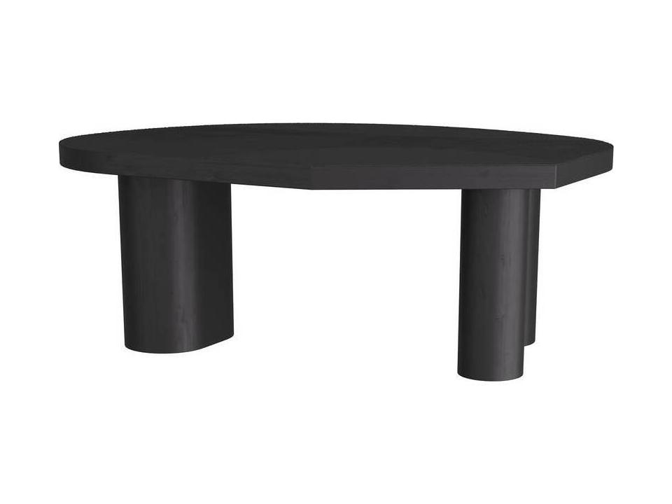 Arteriors Tribal Rectangle Coffee Table in Ebony Mango Wood