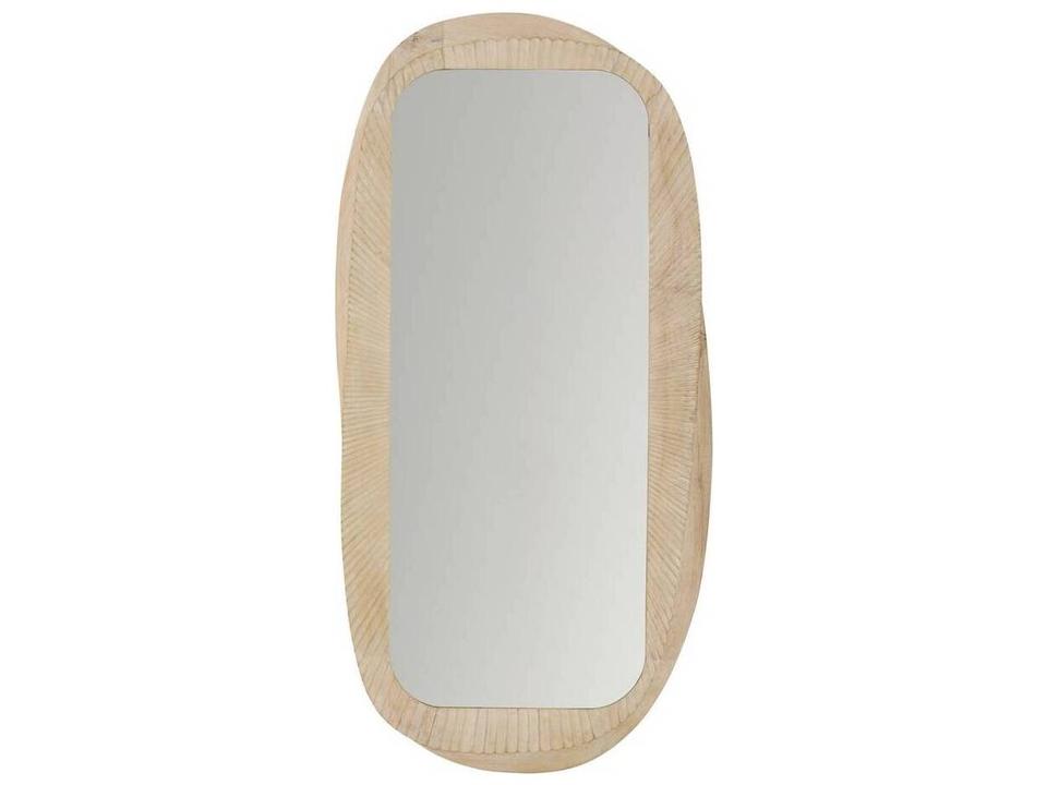 Juni Whitewash Mango Wood Floor Mirror