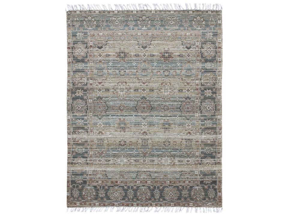 Prairie PRE-1 Flatweave Area Rug in Hays Blue Green
