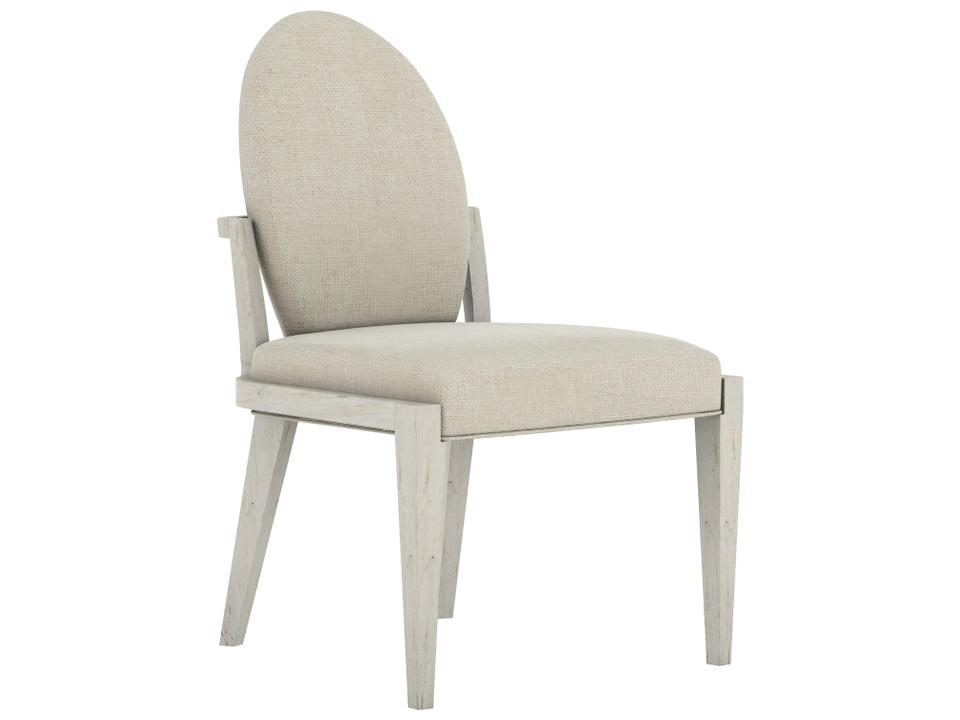 Ashlar Upholstered Dining Side Chair in Bisque Set of 2