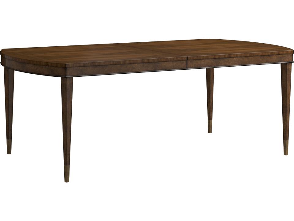Eave Oval Dining Table in Hazelnut with Diamond Pattern Top