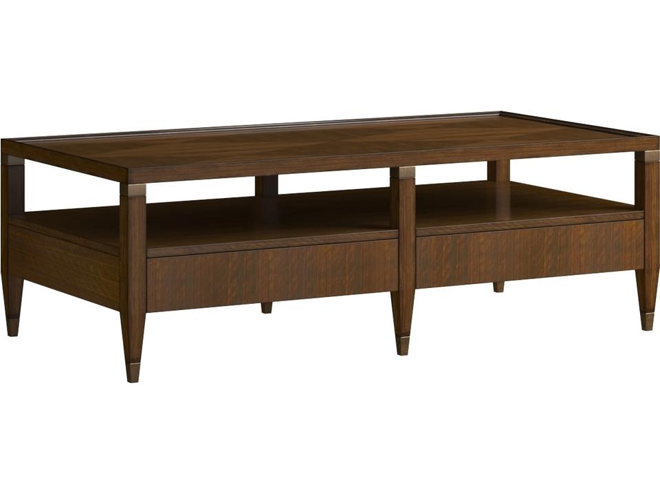 Eave New Traditional Rectangle Coffee Table in Hazelnut