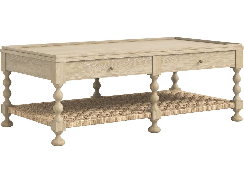 Haven Rectangular Coffee Table in Sundrenched Oak