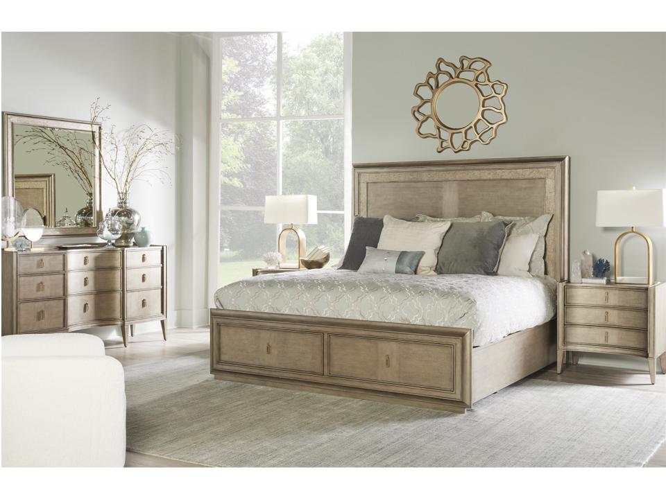 A.R.T Furniture Cove Light Brown Wood Bedroom Set