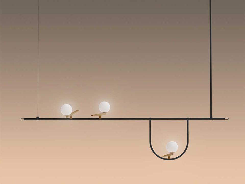 Yanzi Linear Suspension Light Modern LED Pendant