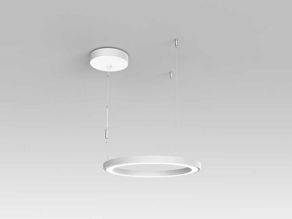 Ripple Suspension Modern LED Ring Pendant Light