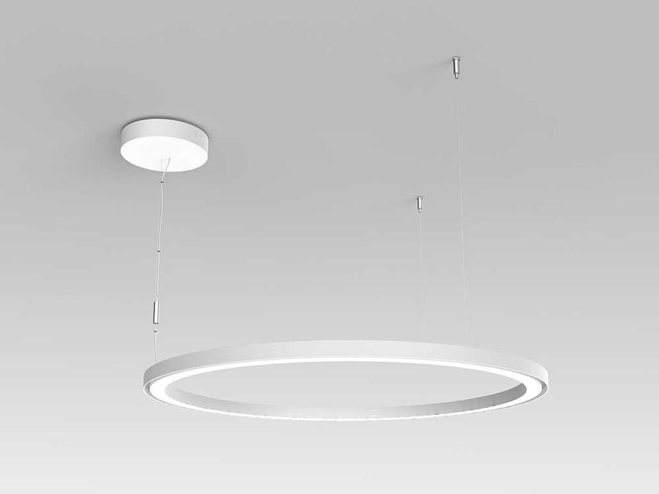 Ripple Suspension Light a modern circular pendant