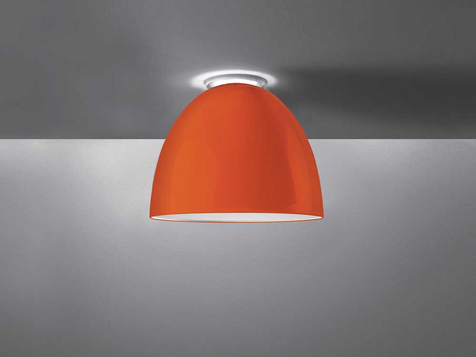 Nur Mini Gloss Ceiling Light Modern Flush Mount