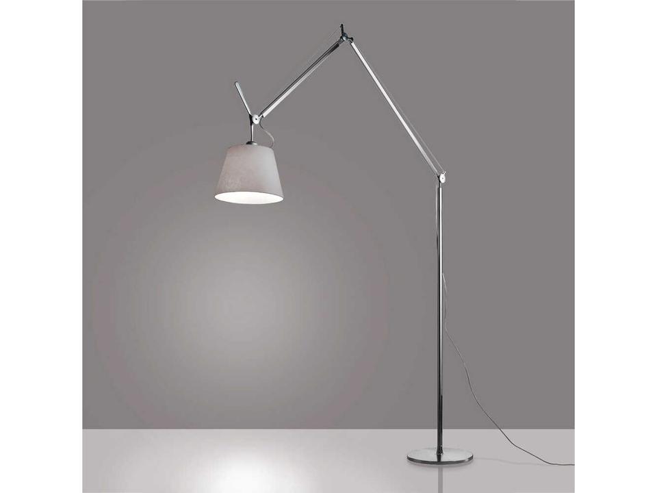 Tolomeo Mega Terra Floor Lamp with Fiber Shade