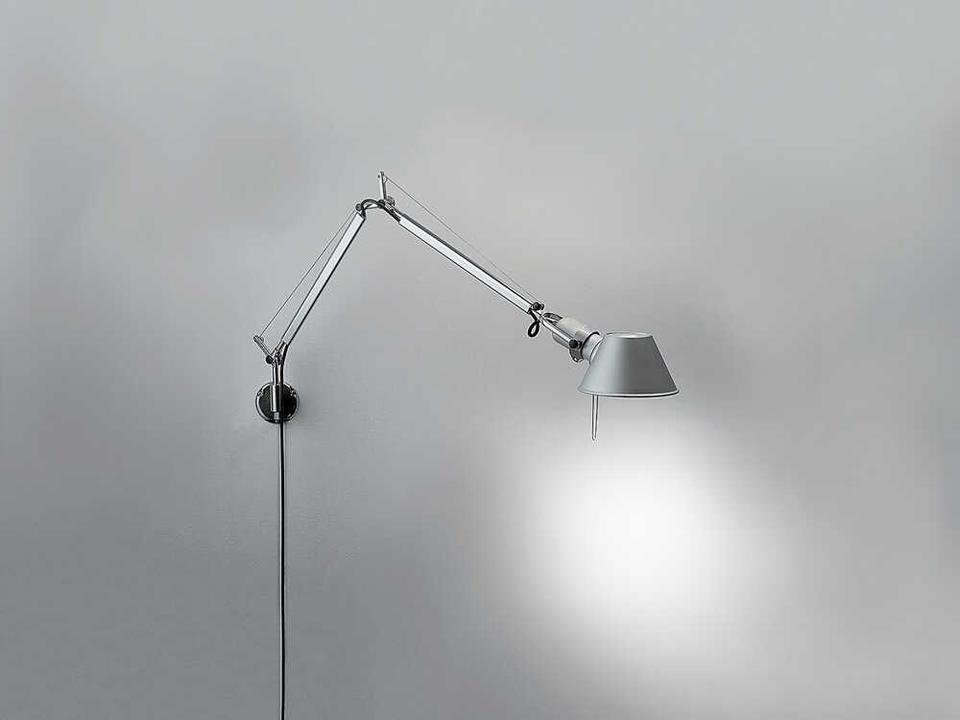 Tolomeo Micro Wall Lamp Aluminum