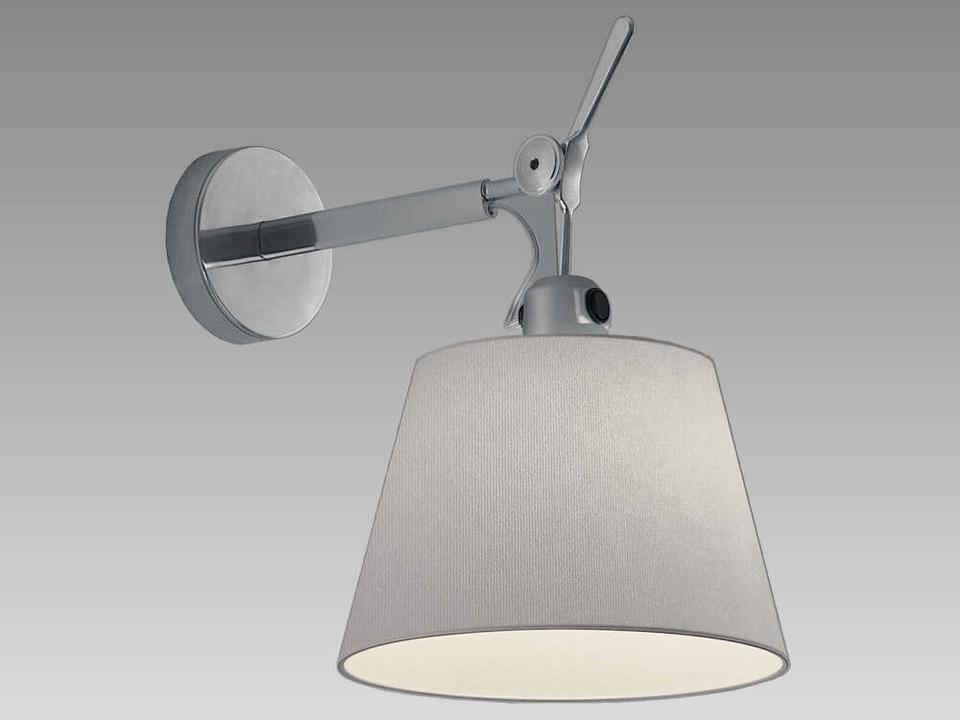 Tolomeo Wall Silver Fiber Sconce