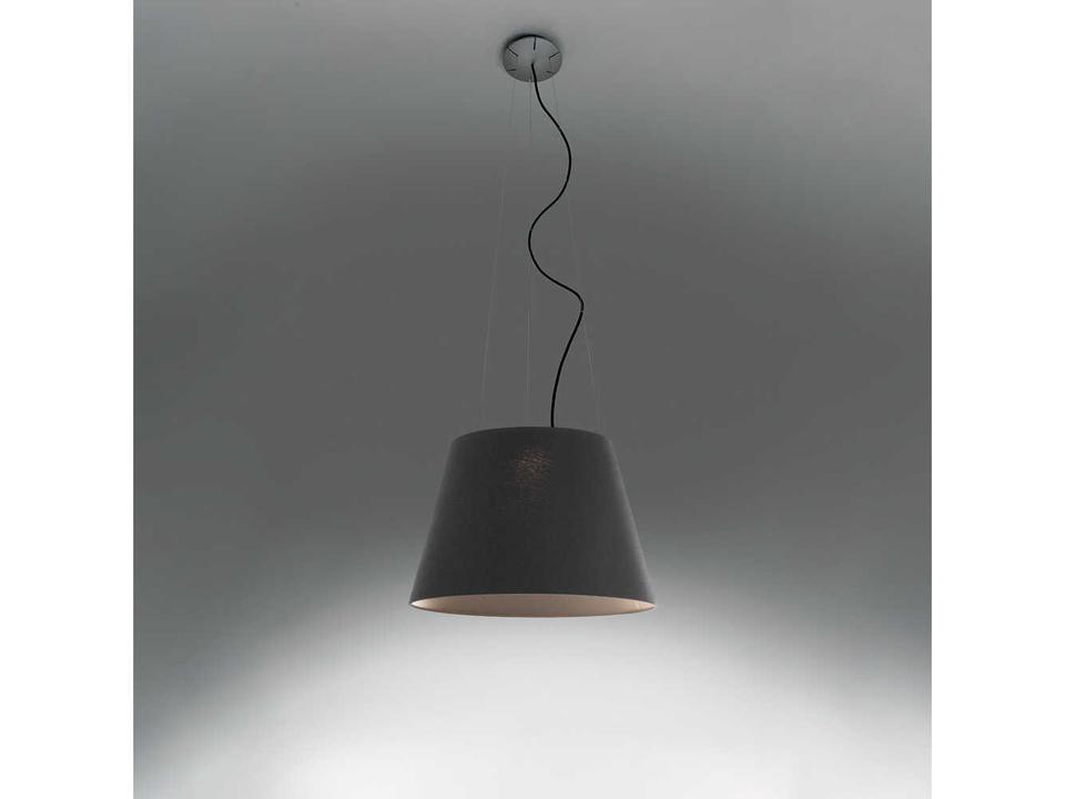Tolomeo Mega Outdoor Pendant Light in Black