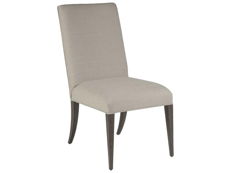 Home Cohesion Program Madox Upholstered Dining Side Chair in Antico Finish