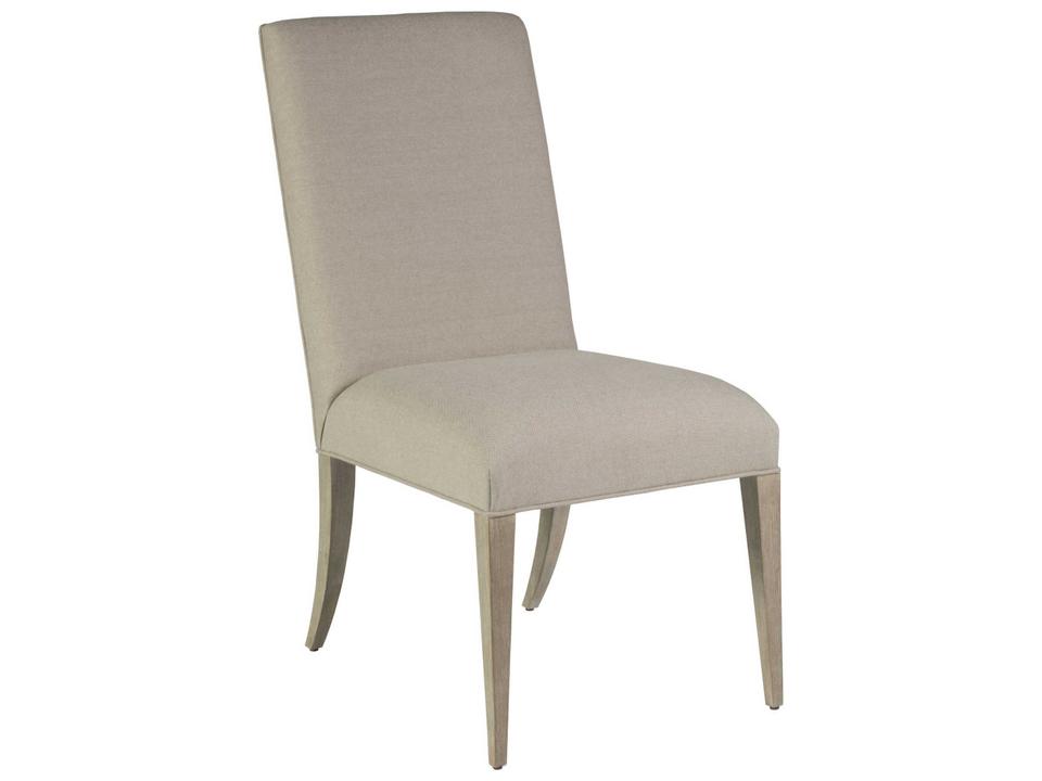Home Cohesion Program Madox Upholstered Dining Side Chair in Bianco White Wash