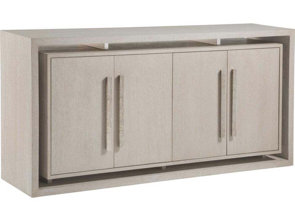Home Mar Monte 68-Inch Media Console Buffet in Champagne Taupe Oak