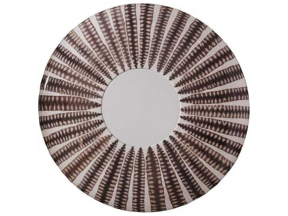 Sulu Sea Snake Round Wall Mirror