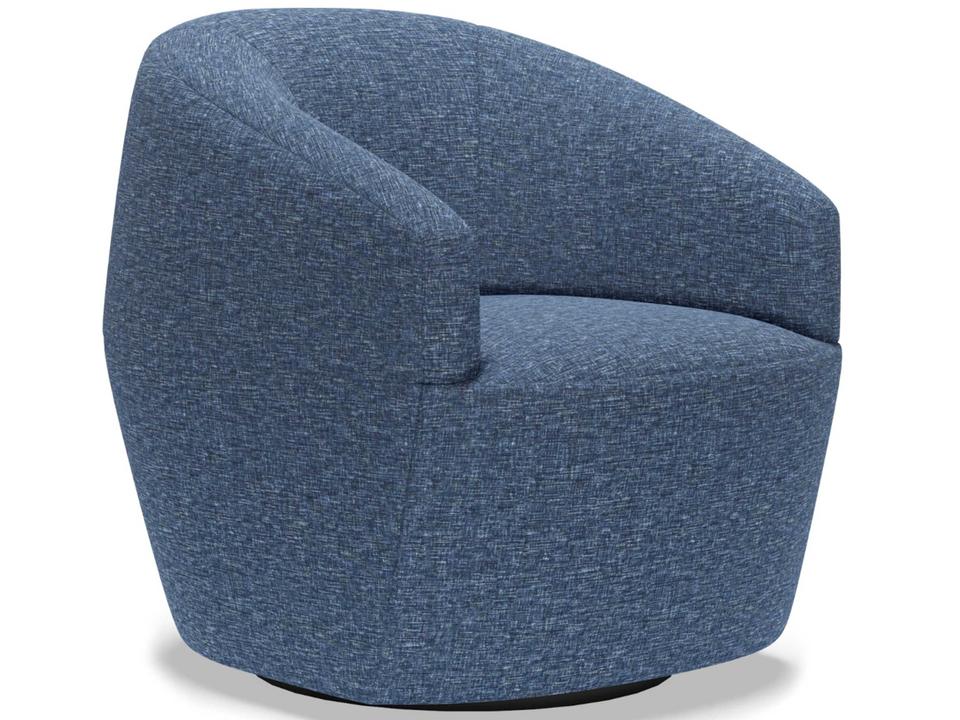 Home Natalie Swivel Upholstered Accent Chair