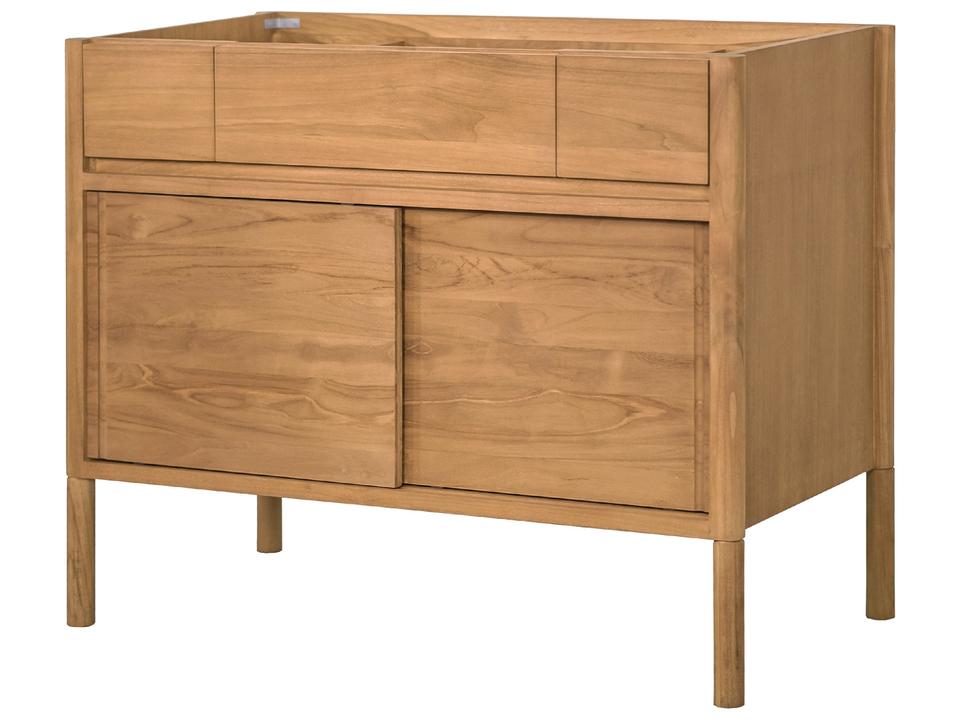 Colbie 42 in. Single Sink Bathroom Vanity in Natural Teak