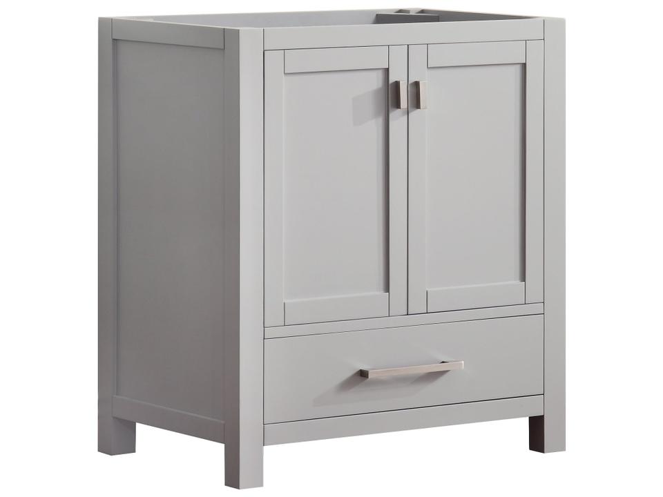 Modero 30 in. Single Sink Bathroom Vanity in Chilled Gray