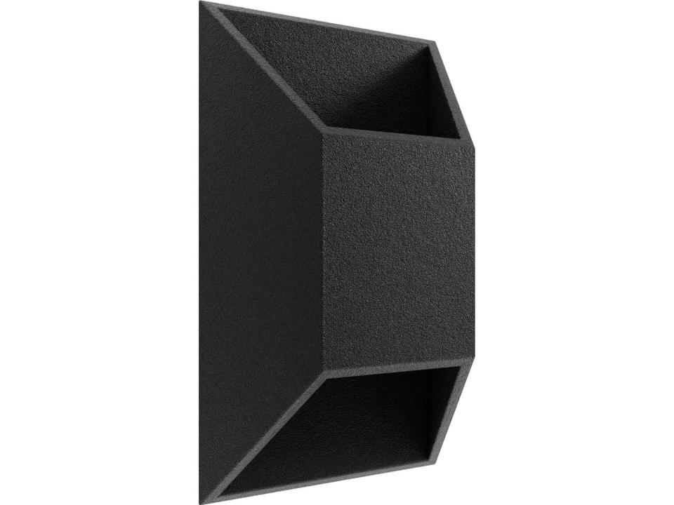 Avenue Outdoor LED Wall Sconce Black Aluminum