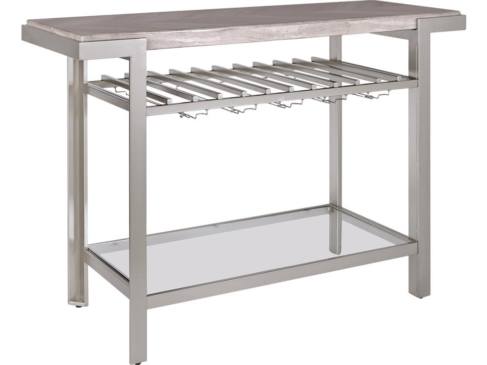 Silver Bar Cabinet