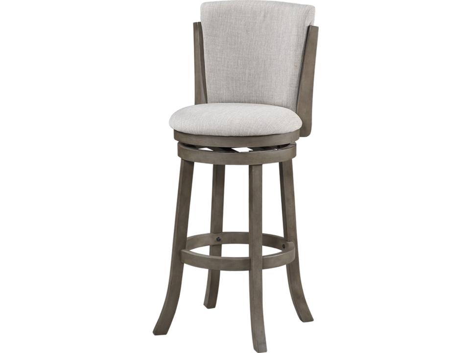Contempo 29-Inch Swivel Bar Stool in Antique Grey
