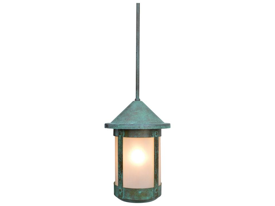 Berkeley 1-Light Rod Hung Pendant Light Outdoor Wet Rated