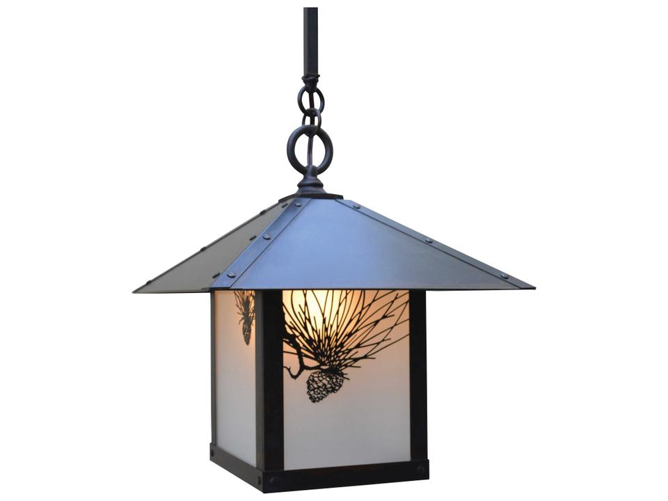 Evergreen 12-Inch Stem Hung Pendant Light