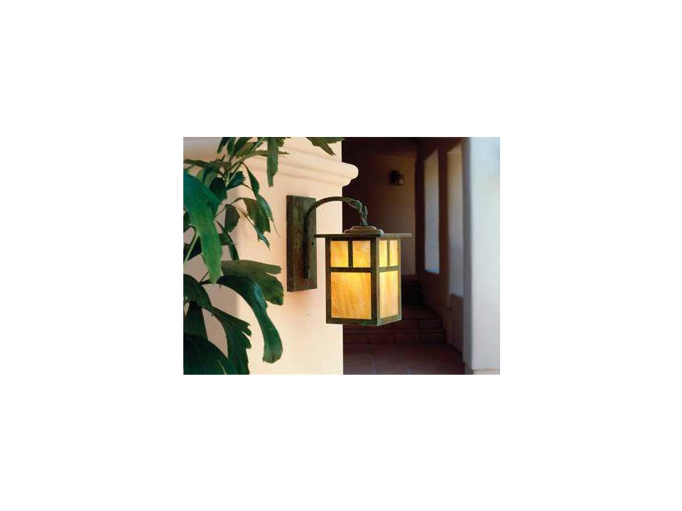 1-Light Mission Craftsman Outdoor Wall Sconce