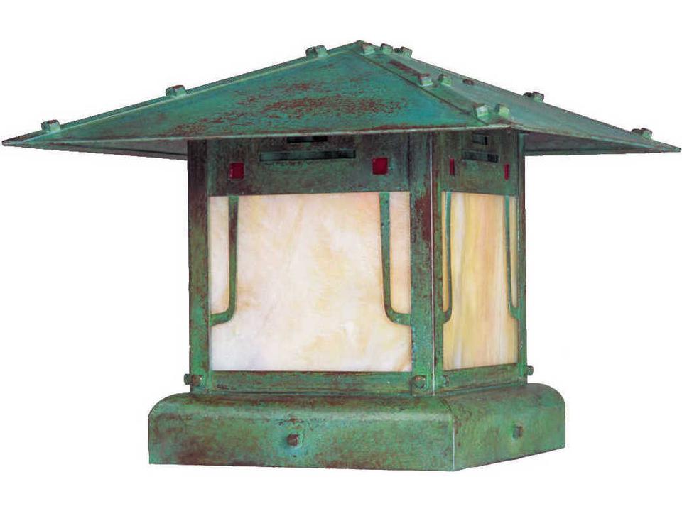 Pagoda 1-Light Outdoor Post Light