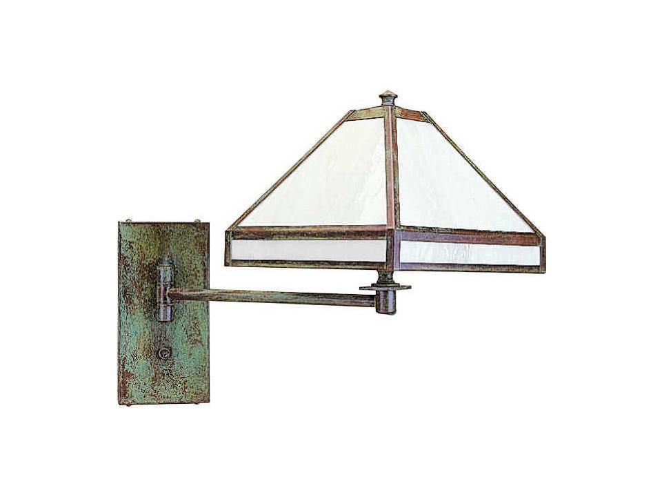 Pasadena 1-Light Wall Mount Swing Arm Sconce