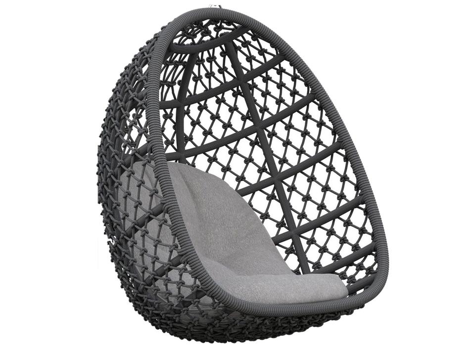 Amelia Rope Hanging Chair All-Weather Outdoor Swing