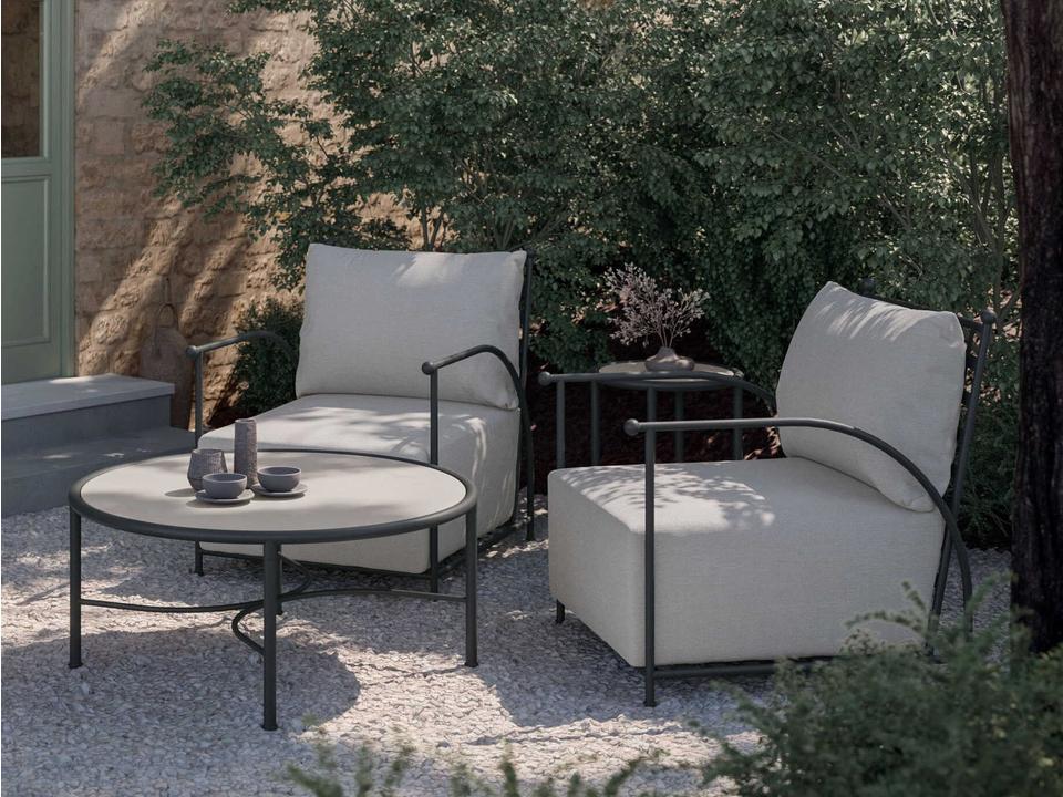 Athens Wrought Iron Lounge Set